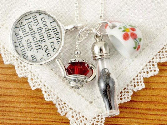 Wuthering Heights Necklace Christmas Gift