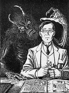 Illustration of Ghost Stories of an Antiquary by Montague Rhodes James