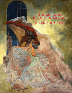 Front cover of The Murders in the Rue Morgue by Allan Edgar Poe