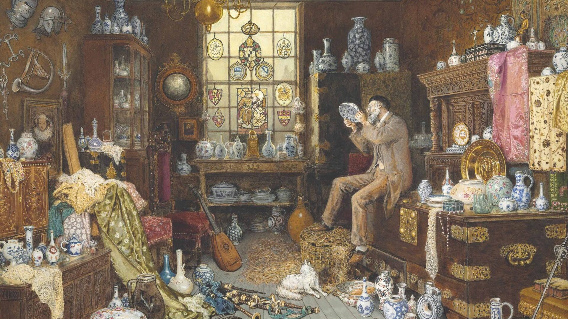 Interior of The Old Curiosity Shop