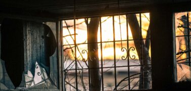 Upstairs window