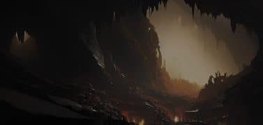 Dark cave