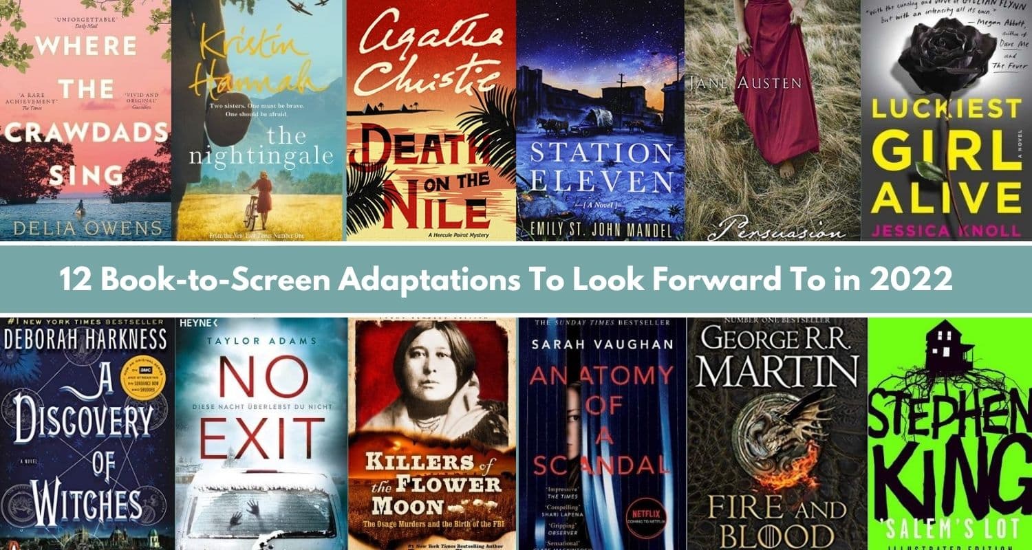 Book-to-screen adaptations 2022