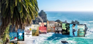 Twelve books set on an island